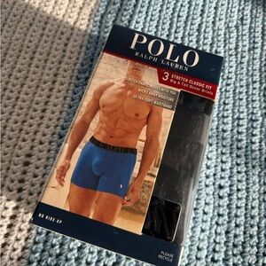 Polo by Ralph Lauren Men's “Big & Tall” Boxed Boxer Briefs